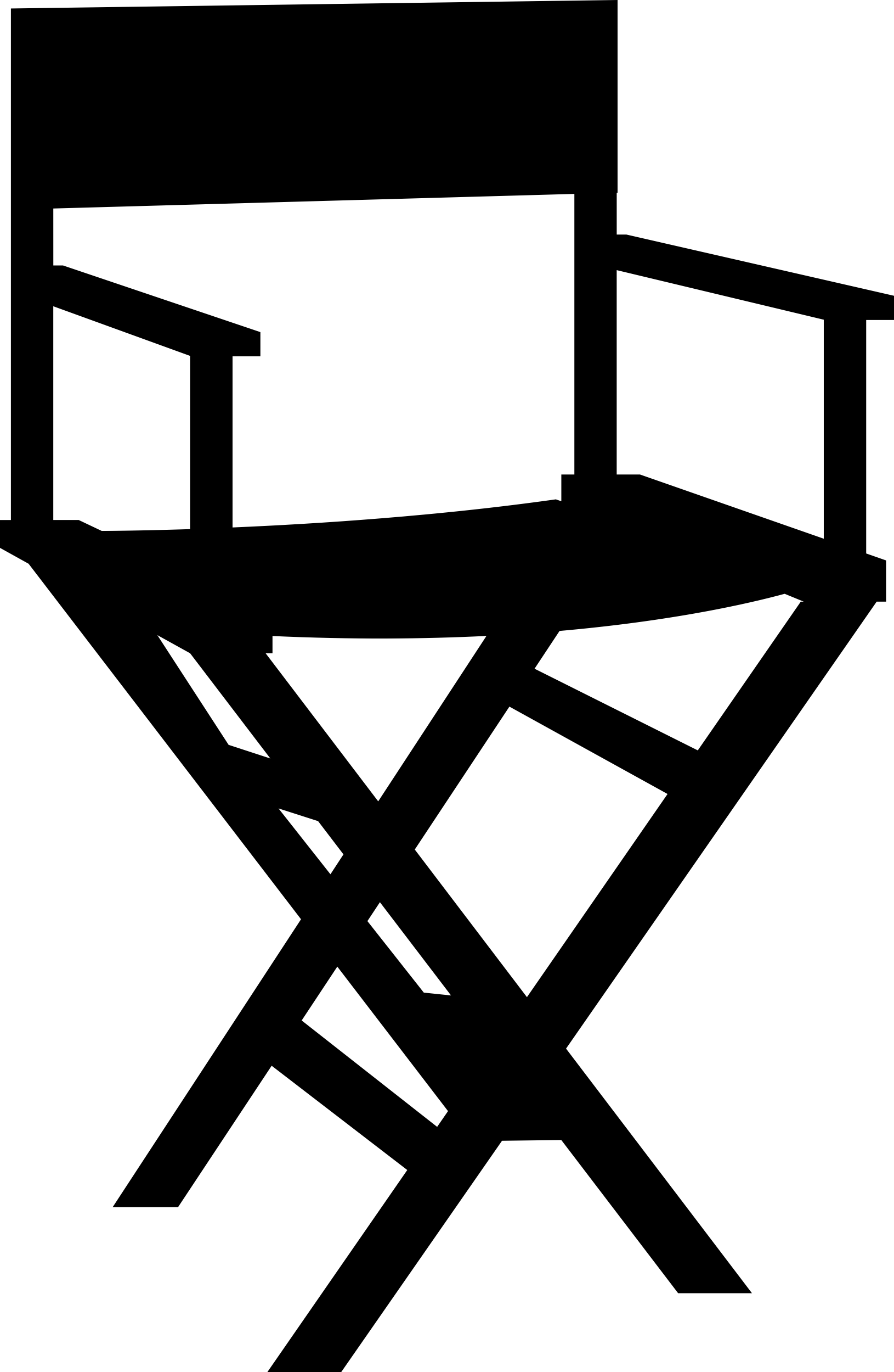 Director Chair Outline Svg File Free Vectors